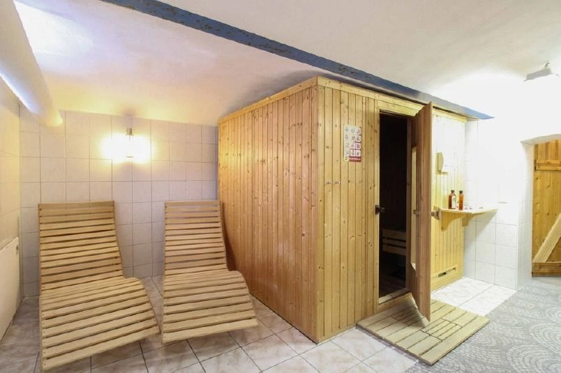 Sauna im Keller des Studentenwohnheim Halberstadt